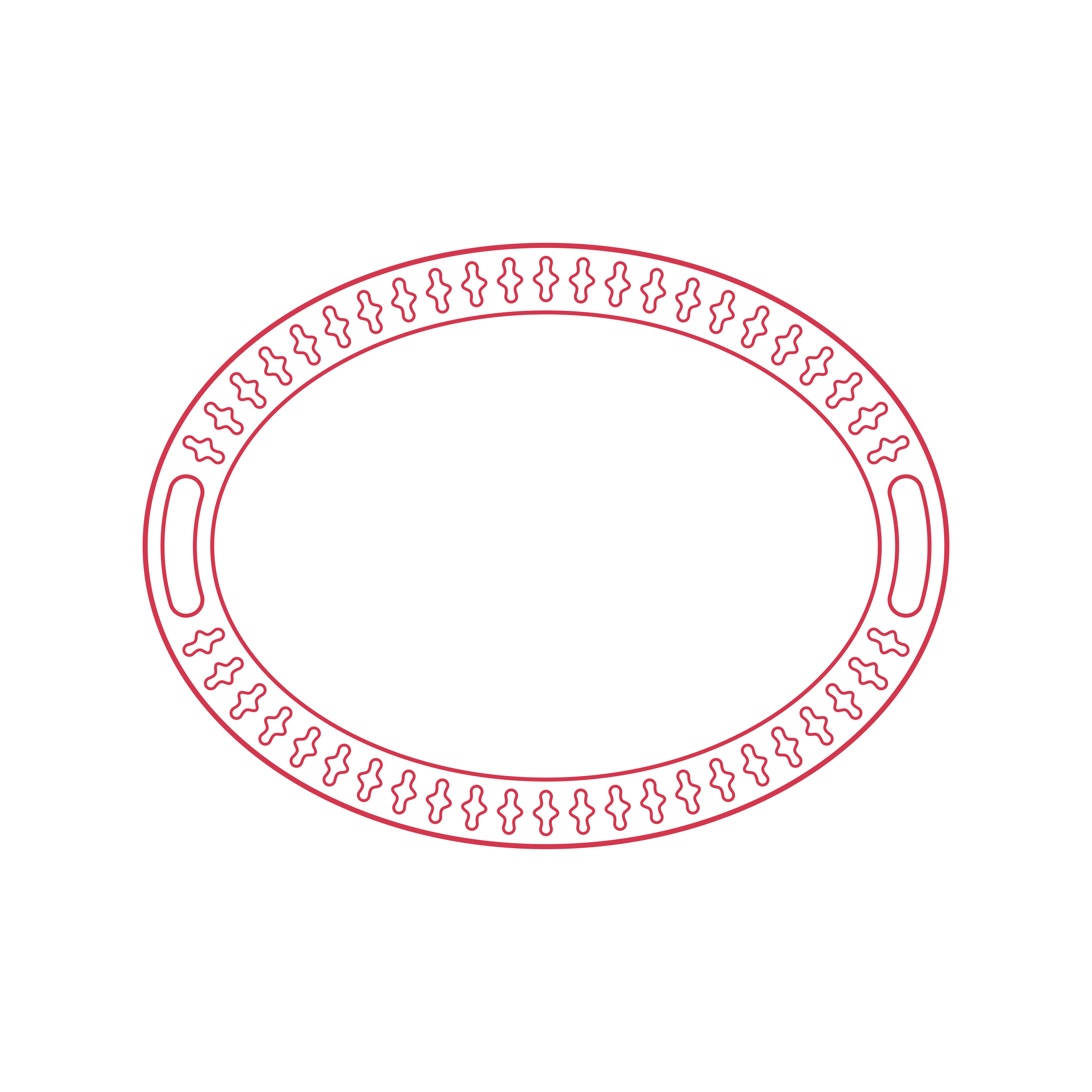 Objects Serving Trays Ikea Romantisk Tray Outline Icon Svg Set Free Vectors